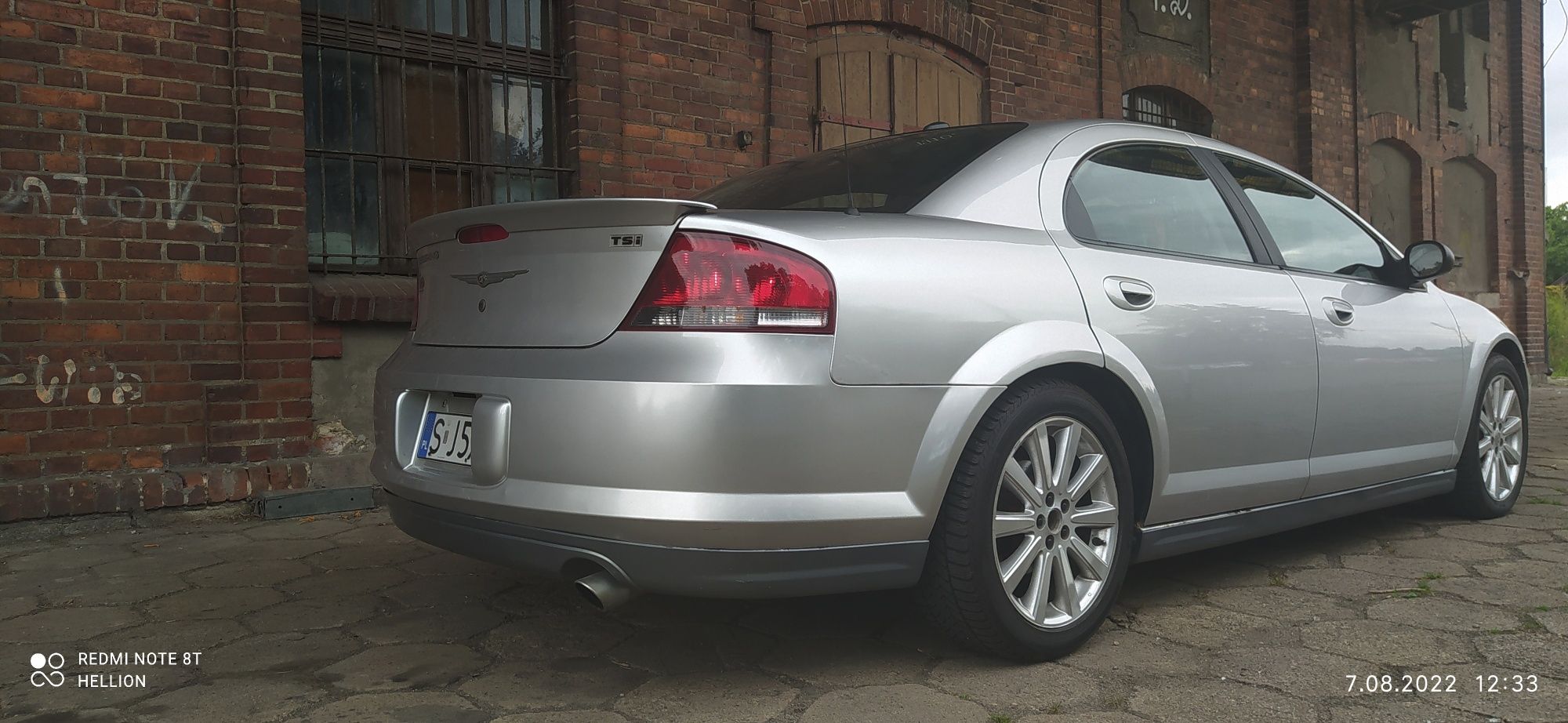 Chrysler Sebring TSi oryginalny spoiler klapy bagażnika