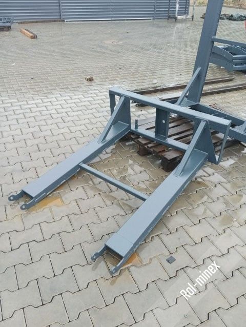 Pług do śniegu WZMOCNIONY Euro-ramka / TUZ / Wózka widłowego Transport