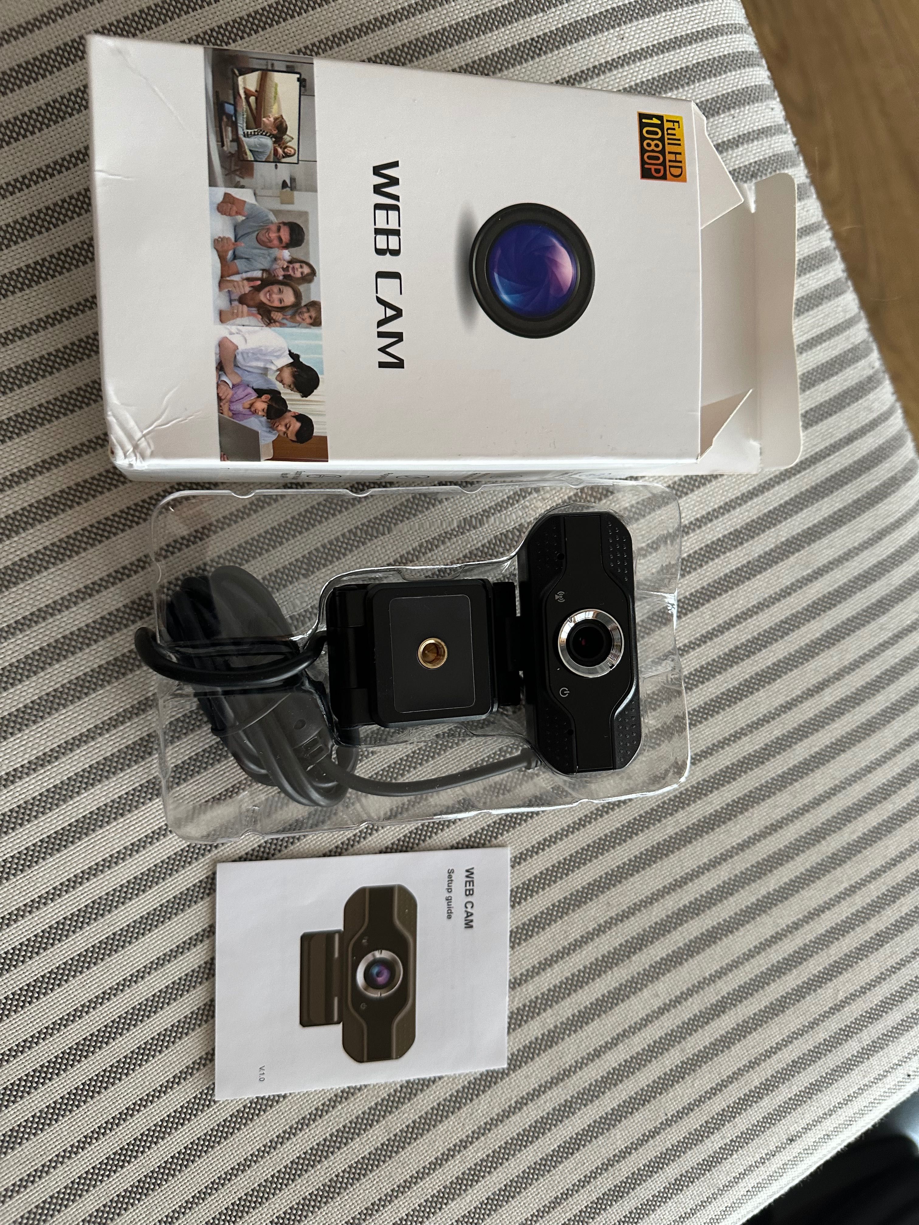 Kamera WebCam 1080p Full HD USB