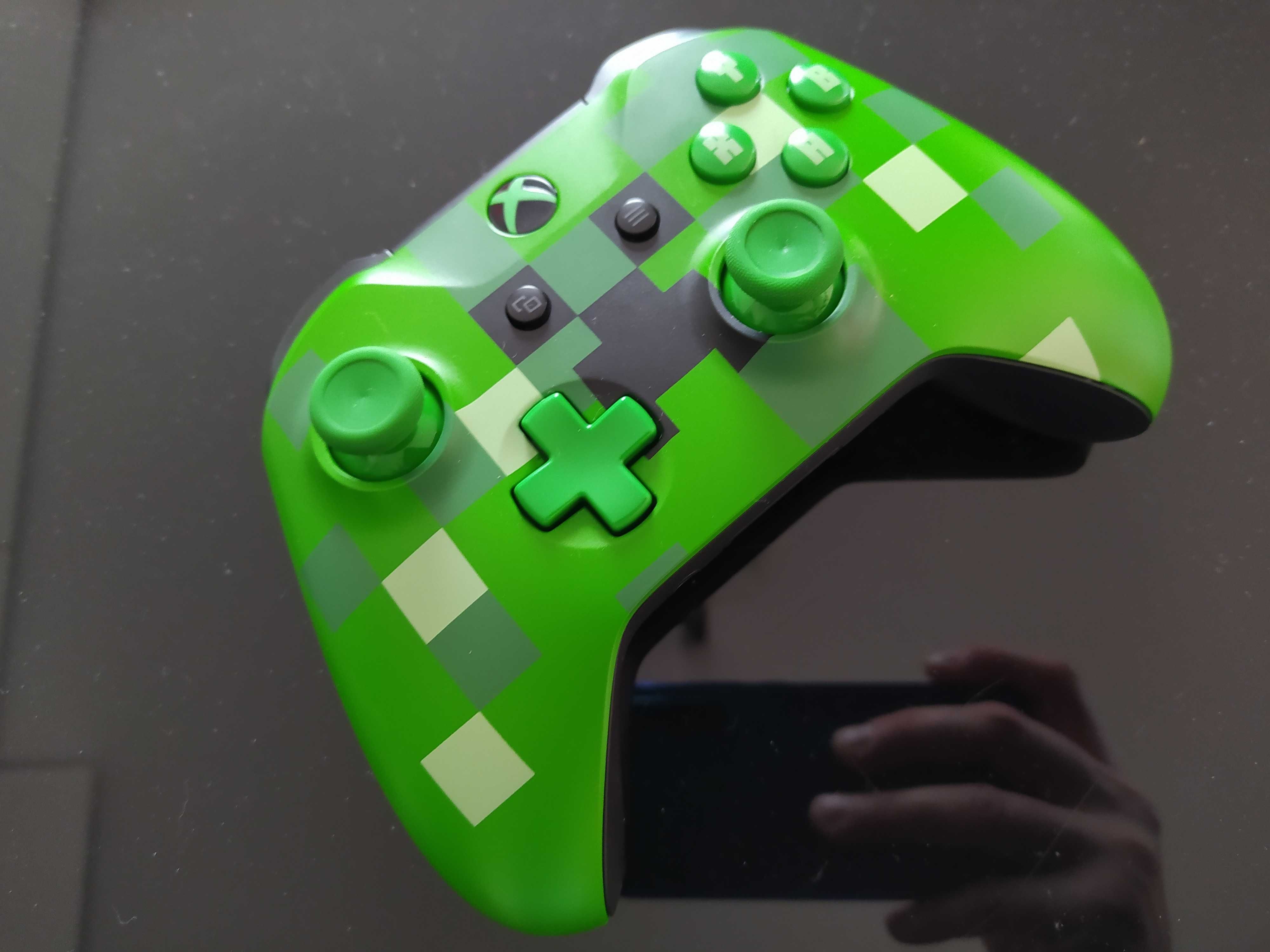 NOWY Pad kontroler do Xbox one series minecraft creeper