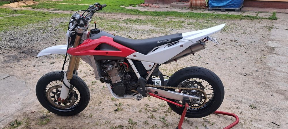 Husqvarna te 450 Supermoto - 26mth po remoncie
