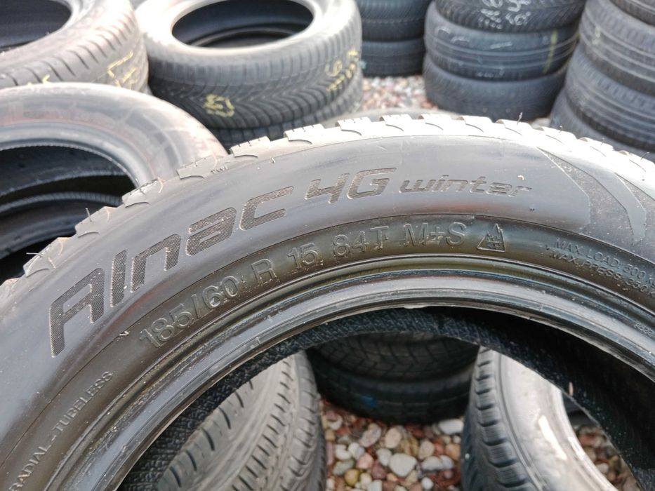 Opona używana 185/60R15 Apollo Alnac 4G Winter 1szt.