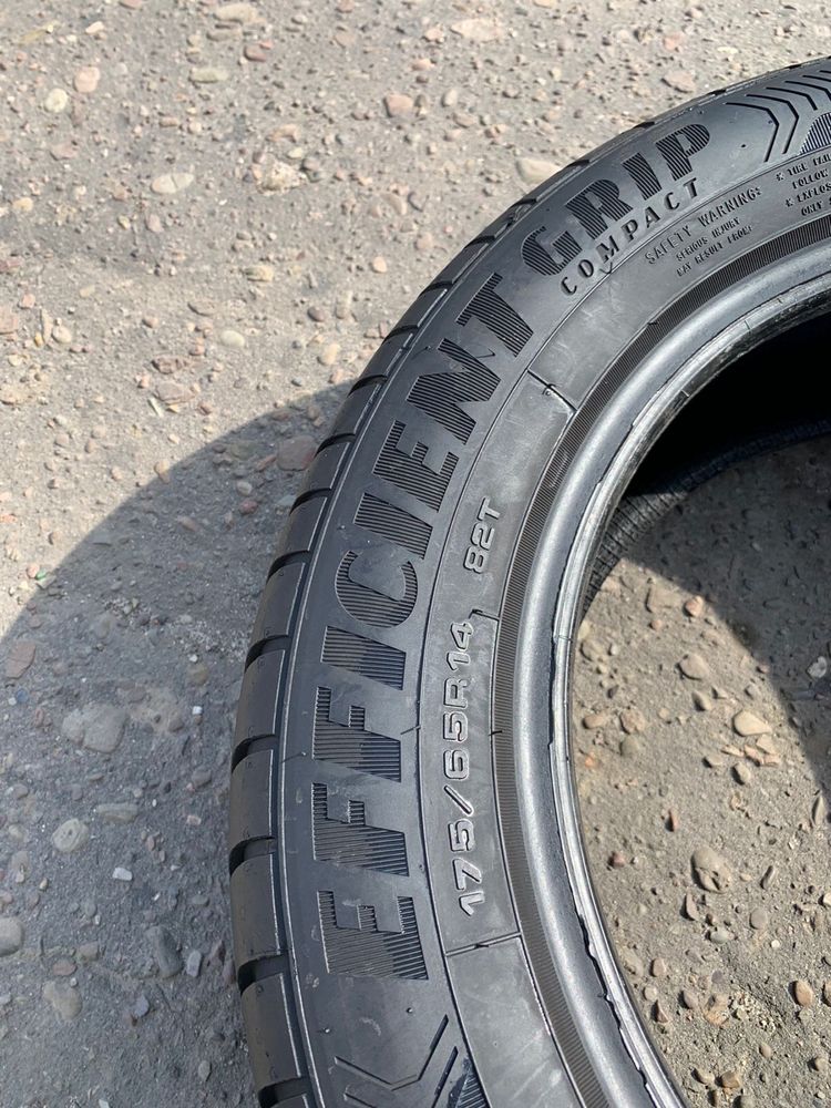 Шини 175/65 R14 парa Goodyear 2021p літо 6,3мм