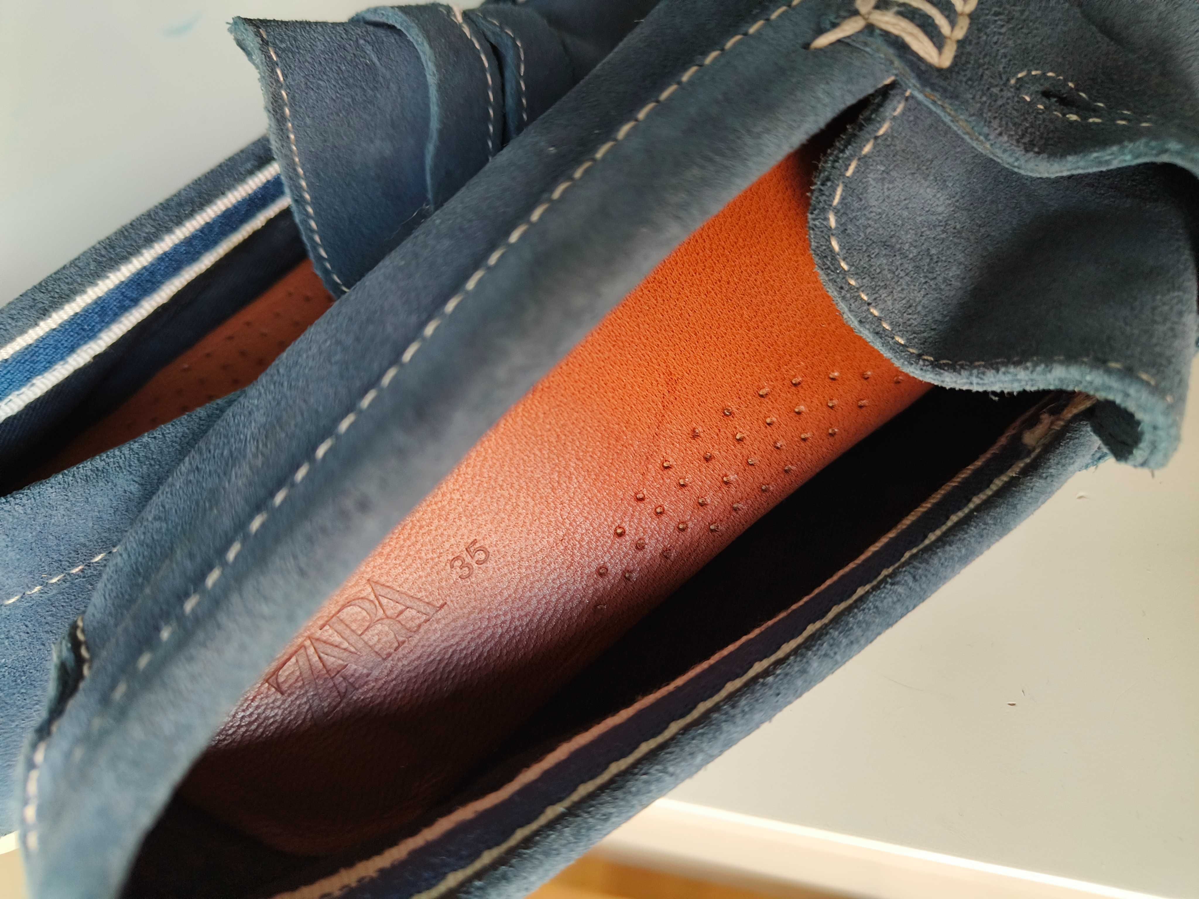 Buty dziecięce mokasyny Zara