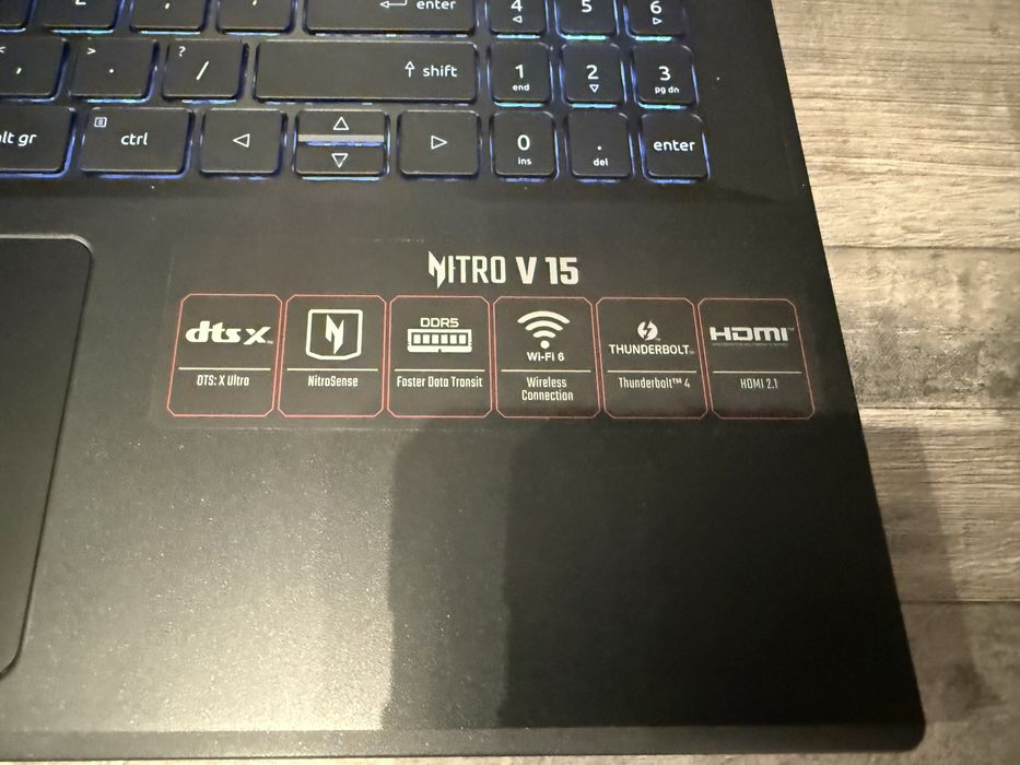 Laptop gamingowy Acer Nitro V 15 Intel Core i9 32GB RAM 1Tb SSD