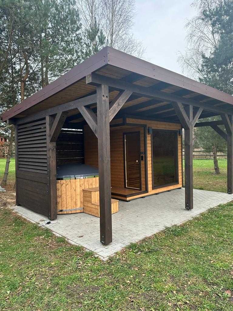 Sauna ogrodowa domowa