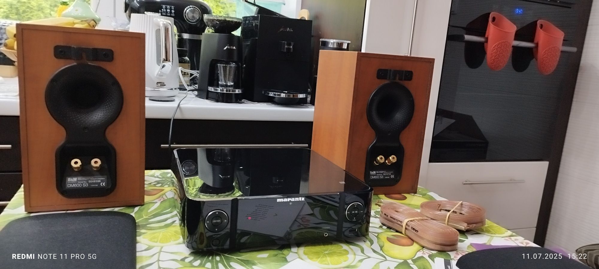 Amplituner sieciowy Marantz Mc-r 511 + Bowers&wilkins Dm 600 S3.