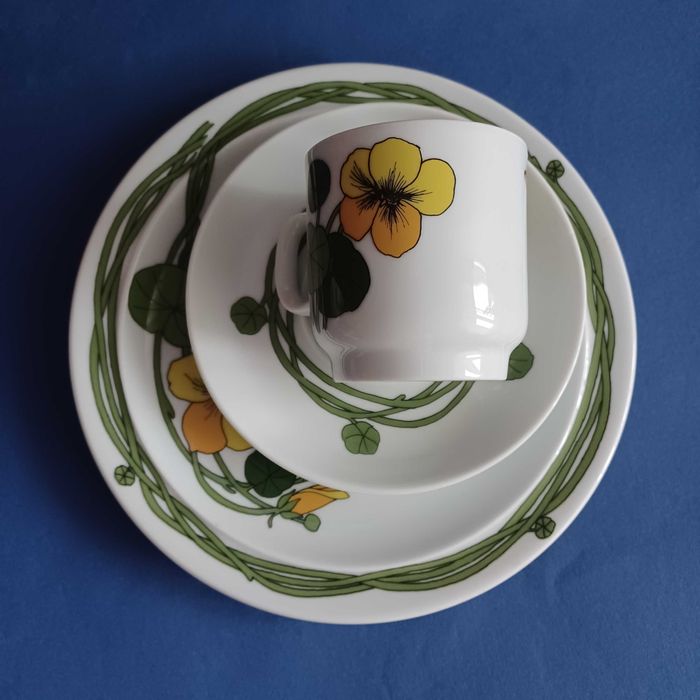 THOMAS  Rosenthal,zestawy sniadaniowe - nasturcje