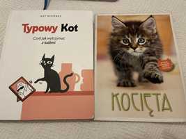 Typowy Kot i kocięta dwie ksiazki dla kociarzy