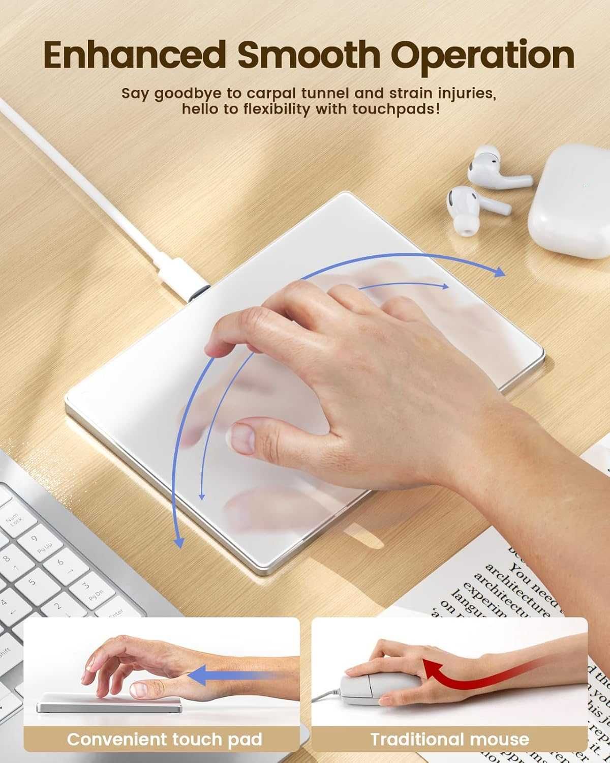 Touchpad do systemu Windows/Mac powystawowy NOWY