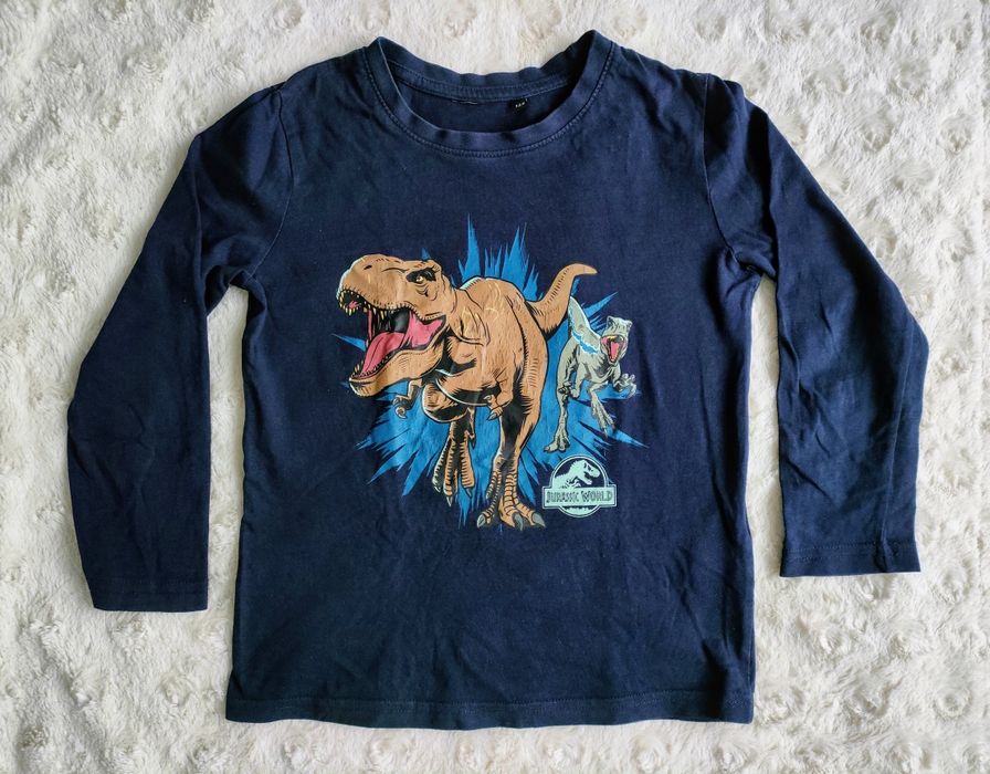 Granatowa bluzka dinozaur 122