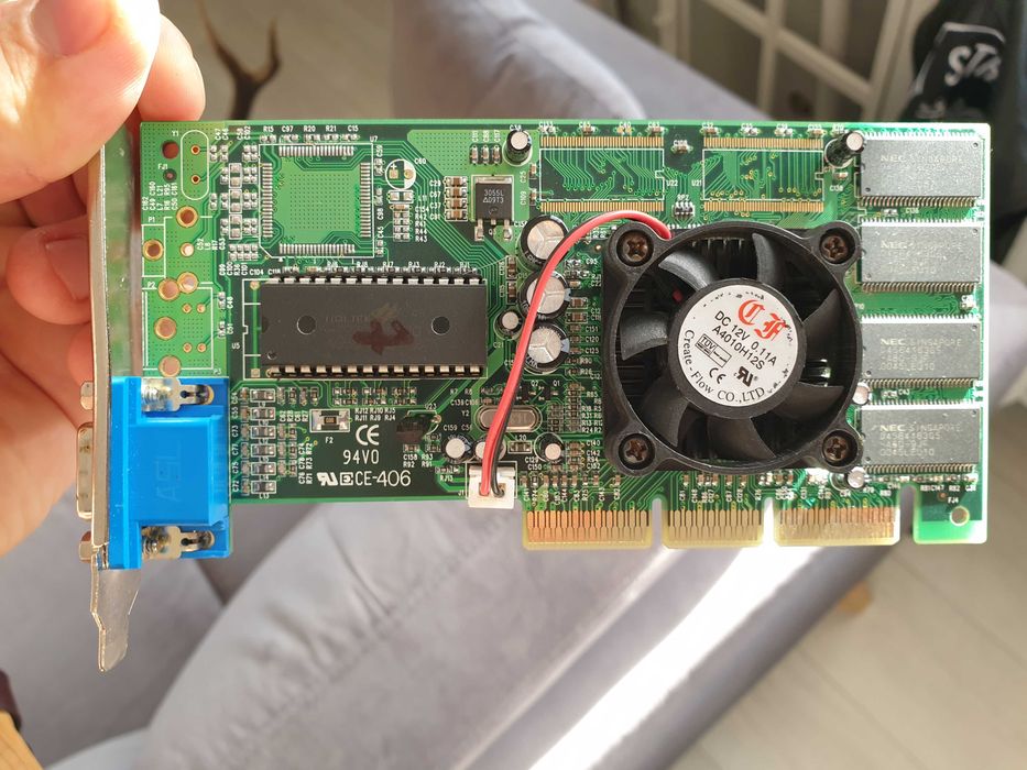 Karta graficzna HIS NVIDIA RIVA TNT2 PRO M64 32MB 4T2PD200 AGP