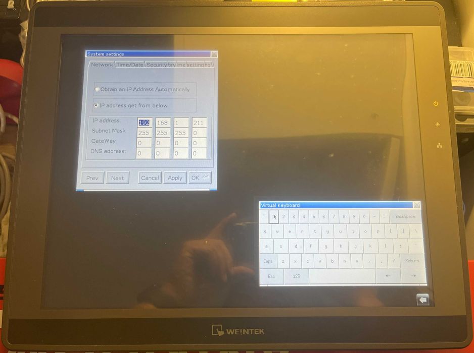 Consola HMI Weintek MT8150XE