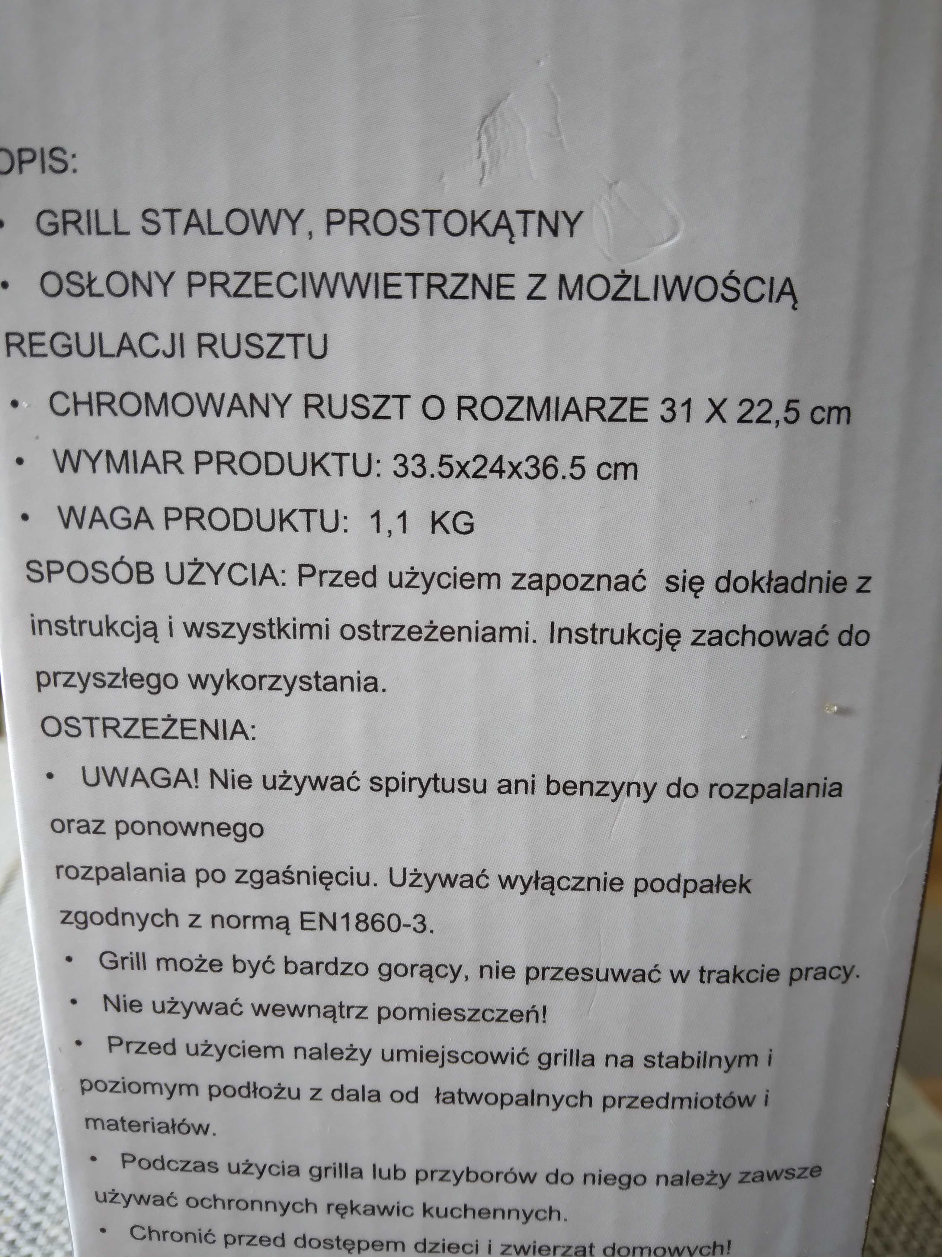 Sprzedam grill ogrodowy