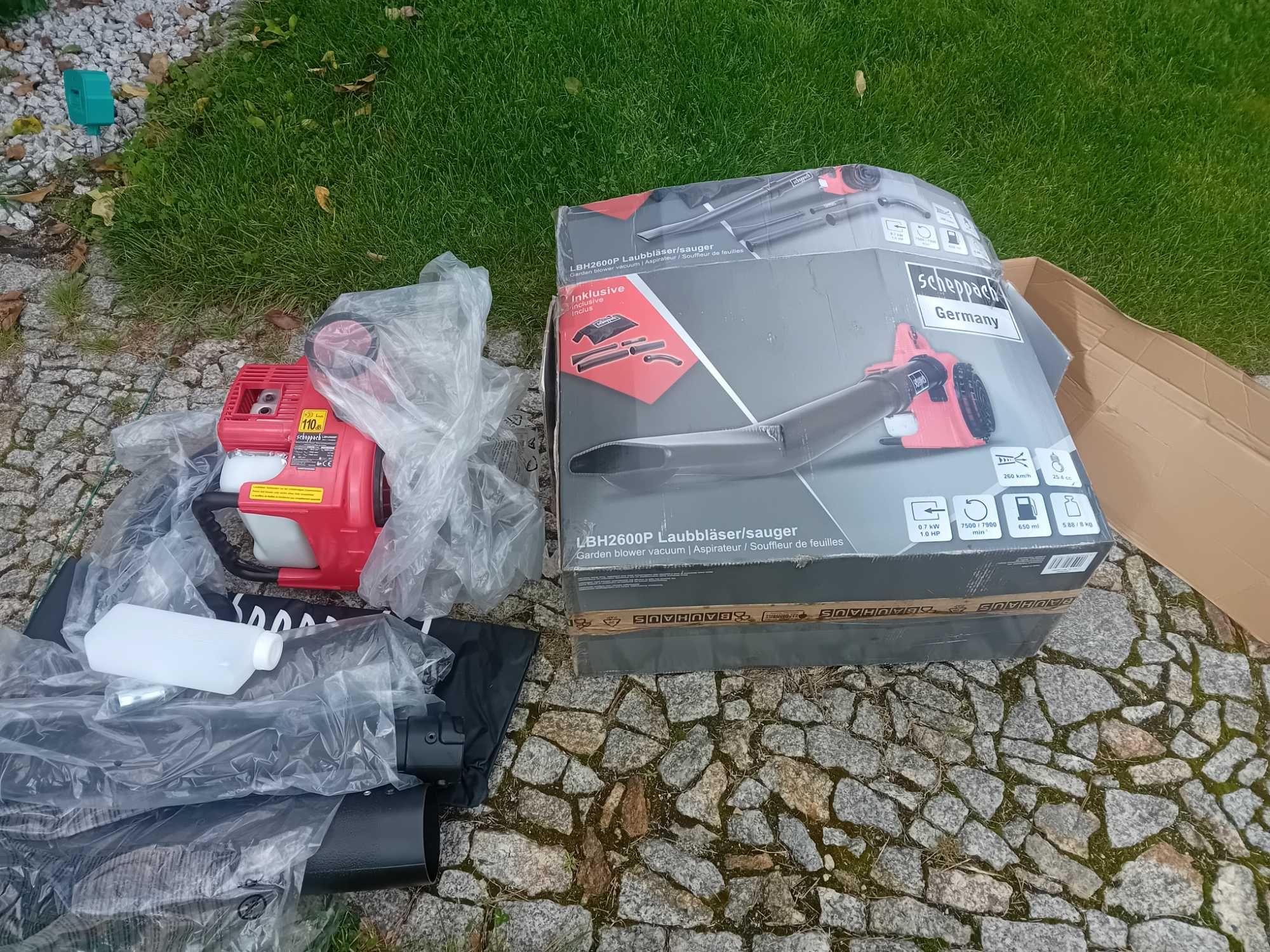 Scheppach Dmuchawa do liści LBH2600P, 1,0 HP