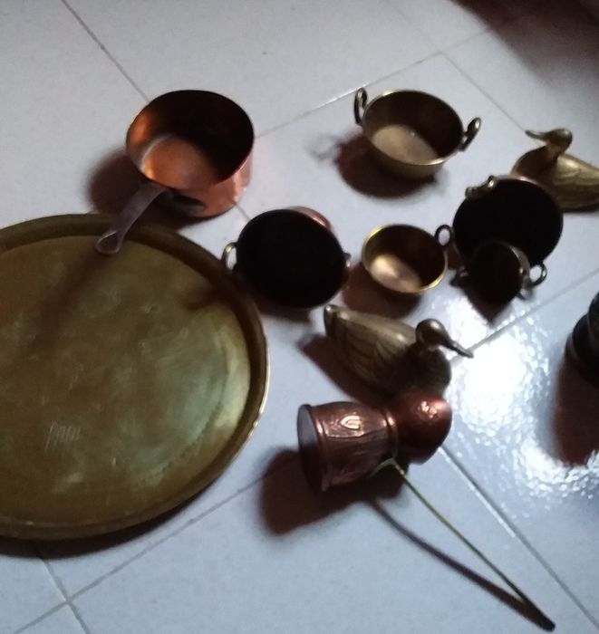 Antigos decorativos lareira