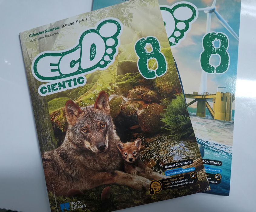 Manual novo de Ciências Naturais do 8 ano - Eco Cientic