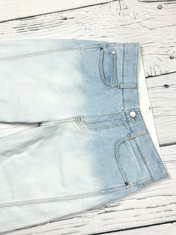 Stella Mccartney Jeansy Damskie Spodnie Boyfriend Ombre Wysoki Stan r.