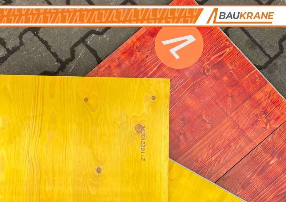 Płyta trójwarstwowa, Sklejka szalunkowa żółta I gatunek, Stropy