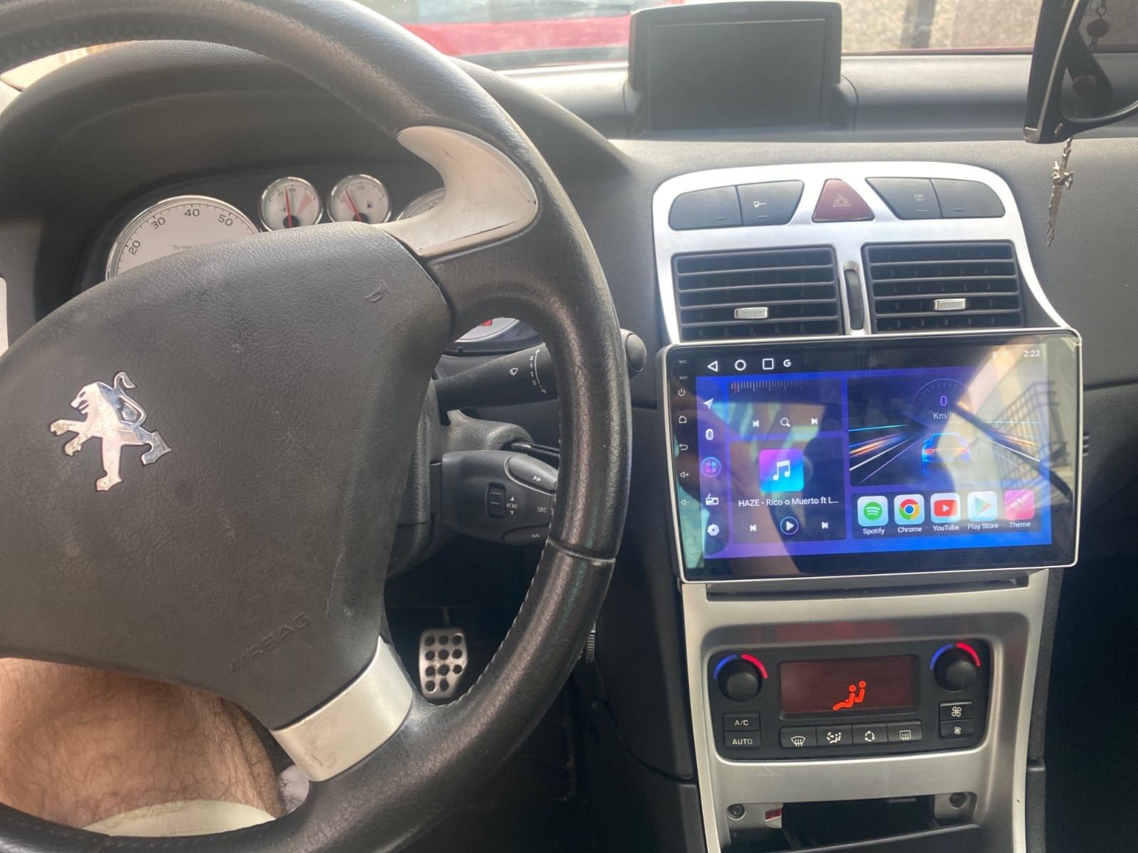 Radio nawigacja PEUGEOT 307 Android Stacja multimedialna GPS