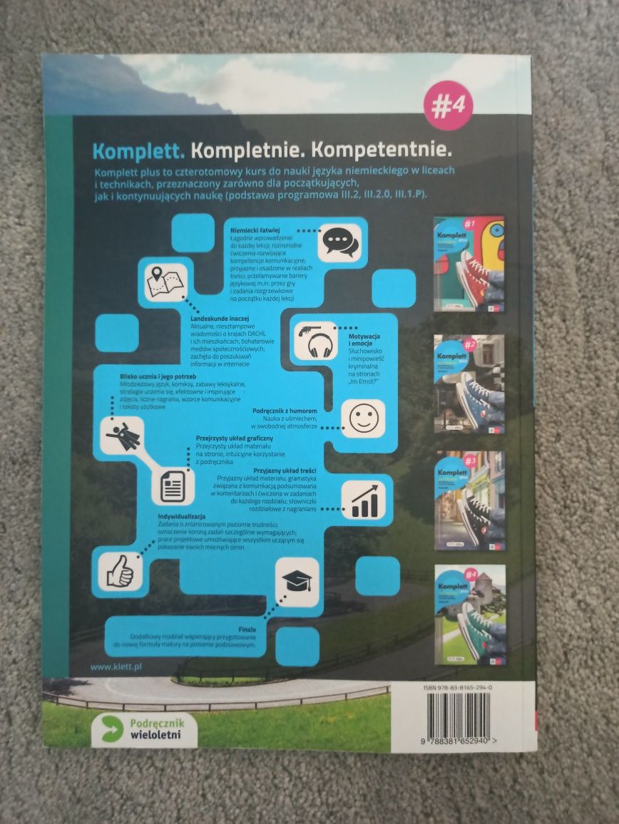 podręcznik niemiecki klasa 4