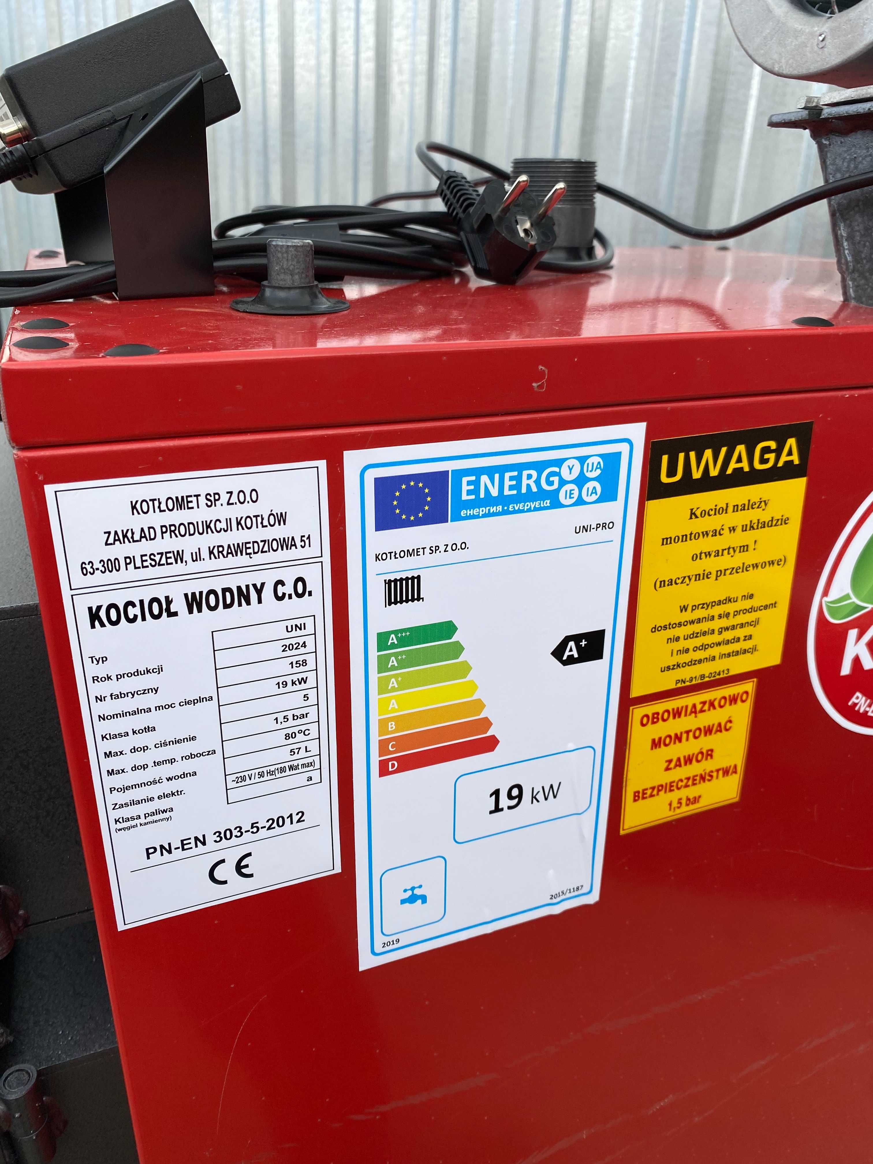 kocioł piec NA DREWNO WĘGIEL 19kw do 140m2 DOSTAWA 0ZŁ PIECE KOTŁY