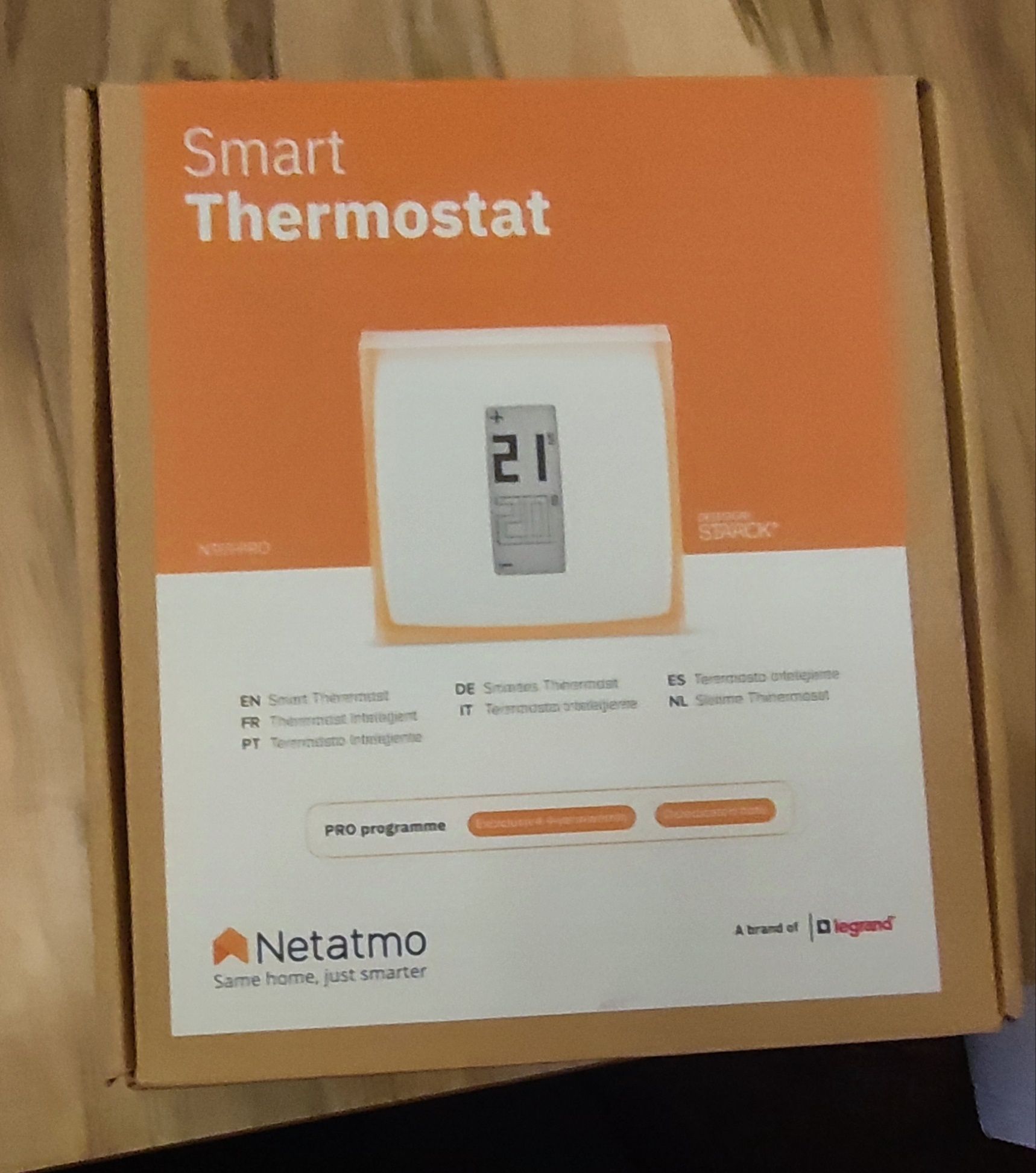 Termostato inteligente Netatmo