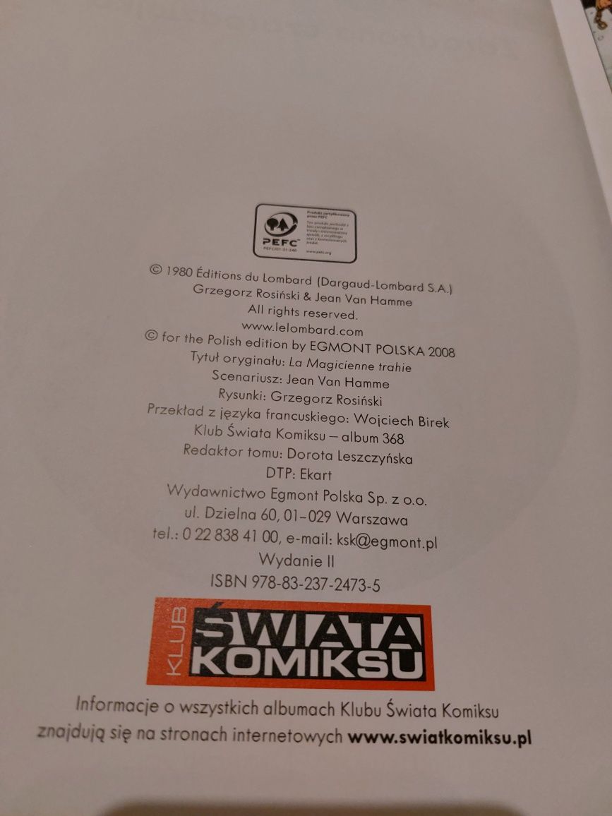 Komiks THORGAL 1 - 23
