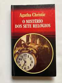 Livro “ O Mistério dos Sete Relógios “ , de Agatha Christie
