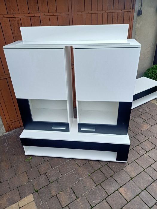 Meble IKEA biało czarne