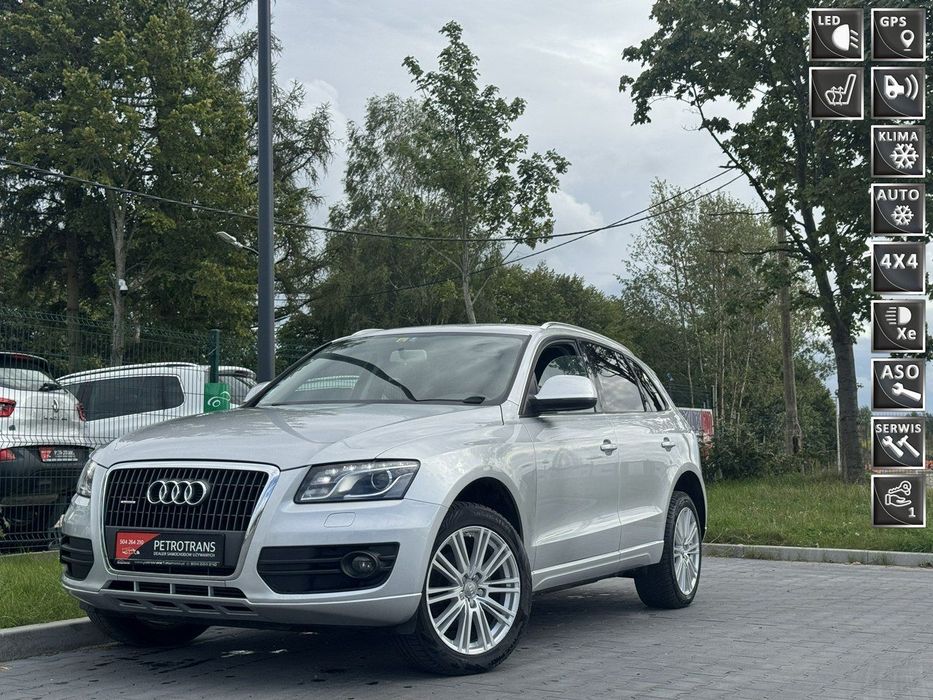 Audi Q5 2.0 TDI / 170KM LED BiKsenon QUATTRO Grzane Fotele Tempomat