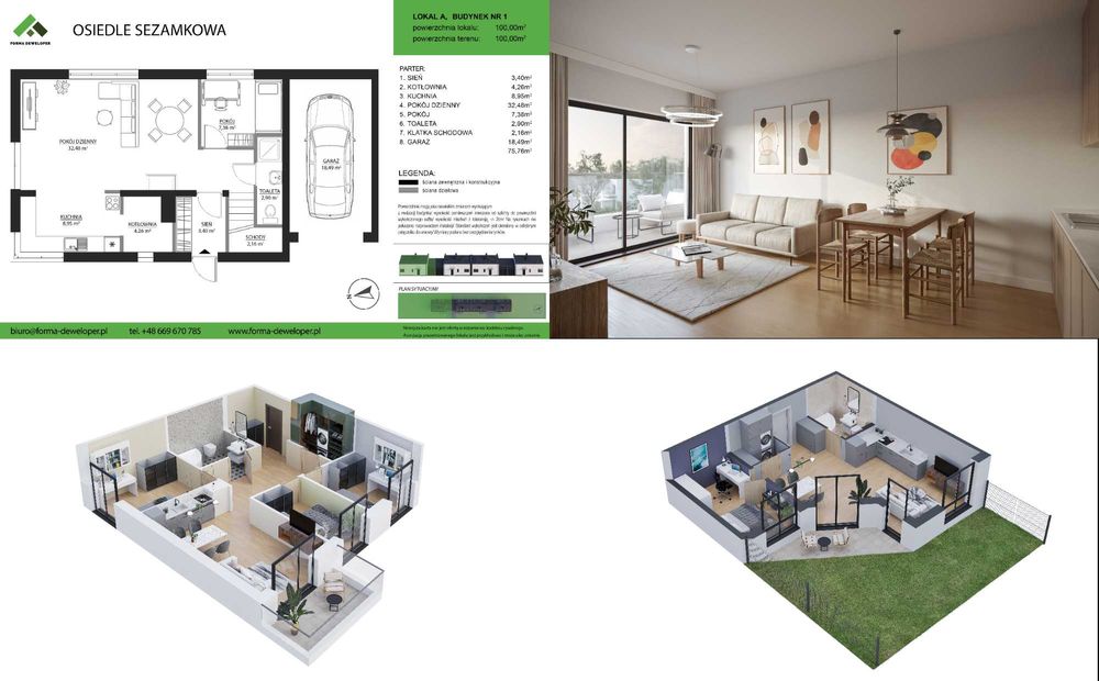 Fotorealistyczne Wizualizacje 3D  dla Deweloperów i Architektów