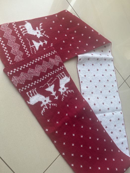 Nowy szal swiateczny prezent