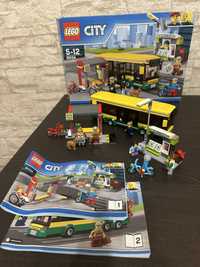 Lego 60154 przystanek autobusowy komplet