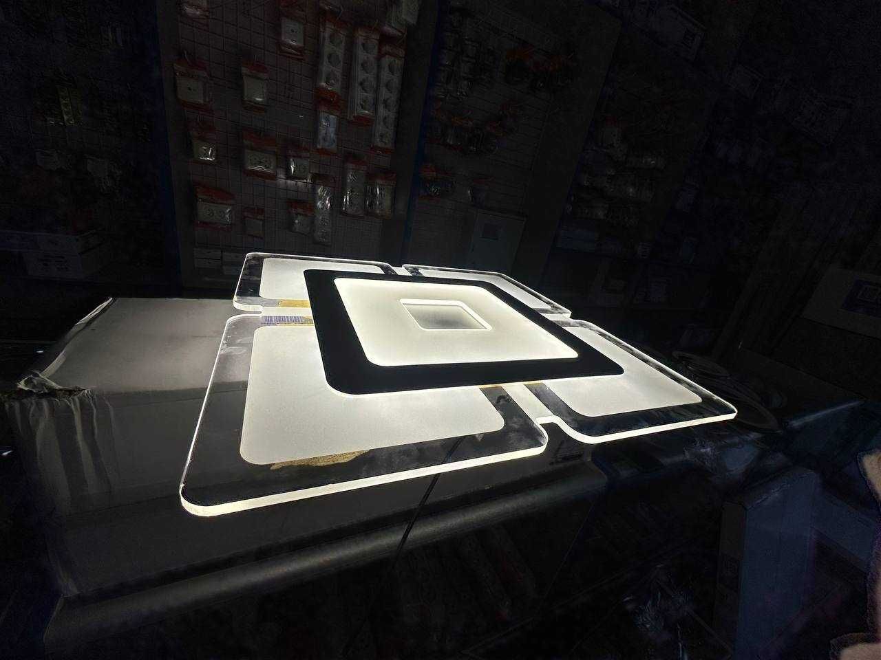 LED люстри стельові з пультом НАЙКРАЩІ ЦІНИ