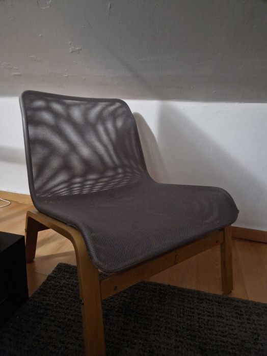 Cadeirao cinza ikea