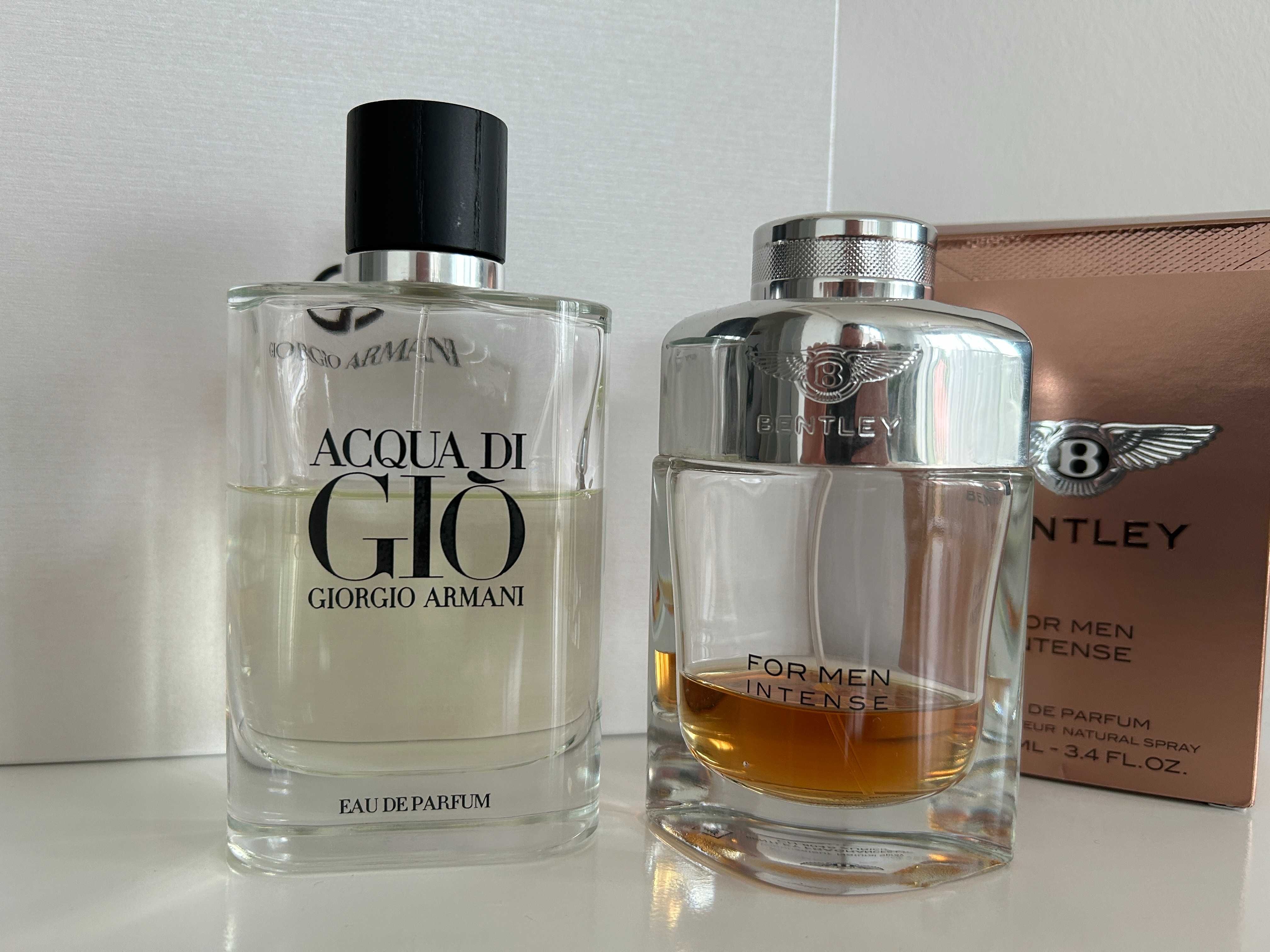 Armani Acqua di Giò Pour Homme EDP + Bentley For Men Intense EDP