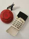 Sirene Interior e Teclado alarme