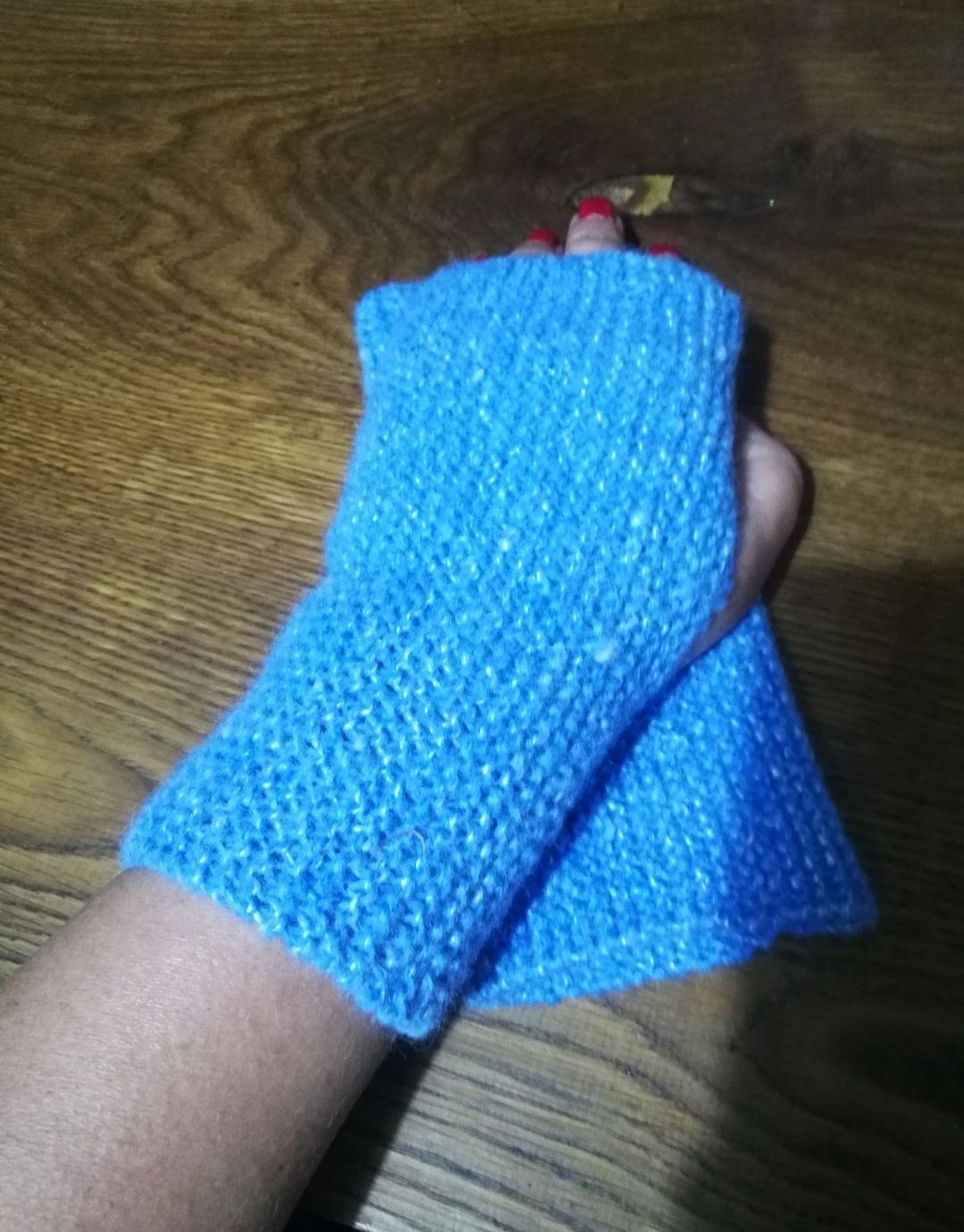 Rękawiczki bez palców mitenki