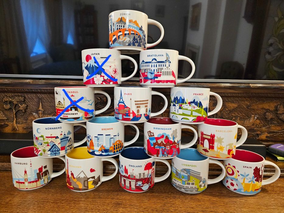 Кружка Чашка Starbucks 414 мл Колекційна