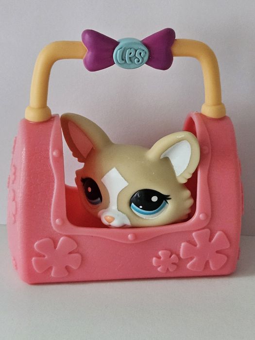 Torba przenośna  lps + piesek Littlest pet shop
