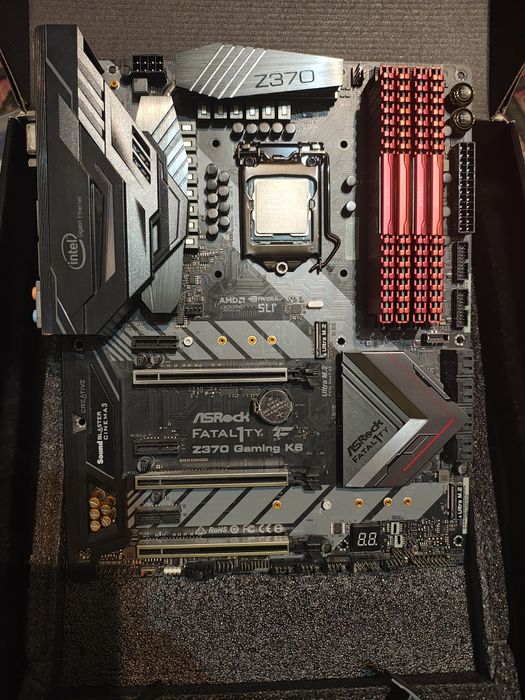 Intel i9 9900K+Z370 Fatal1ty Professional Gaming K6+32 GB RAM DDR4