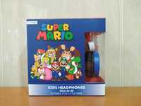 Super Mario Kids Headphones Nintendo Oficial Novo Selado