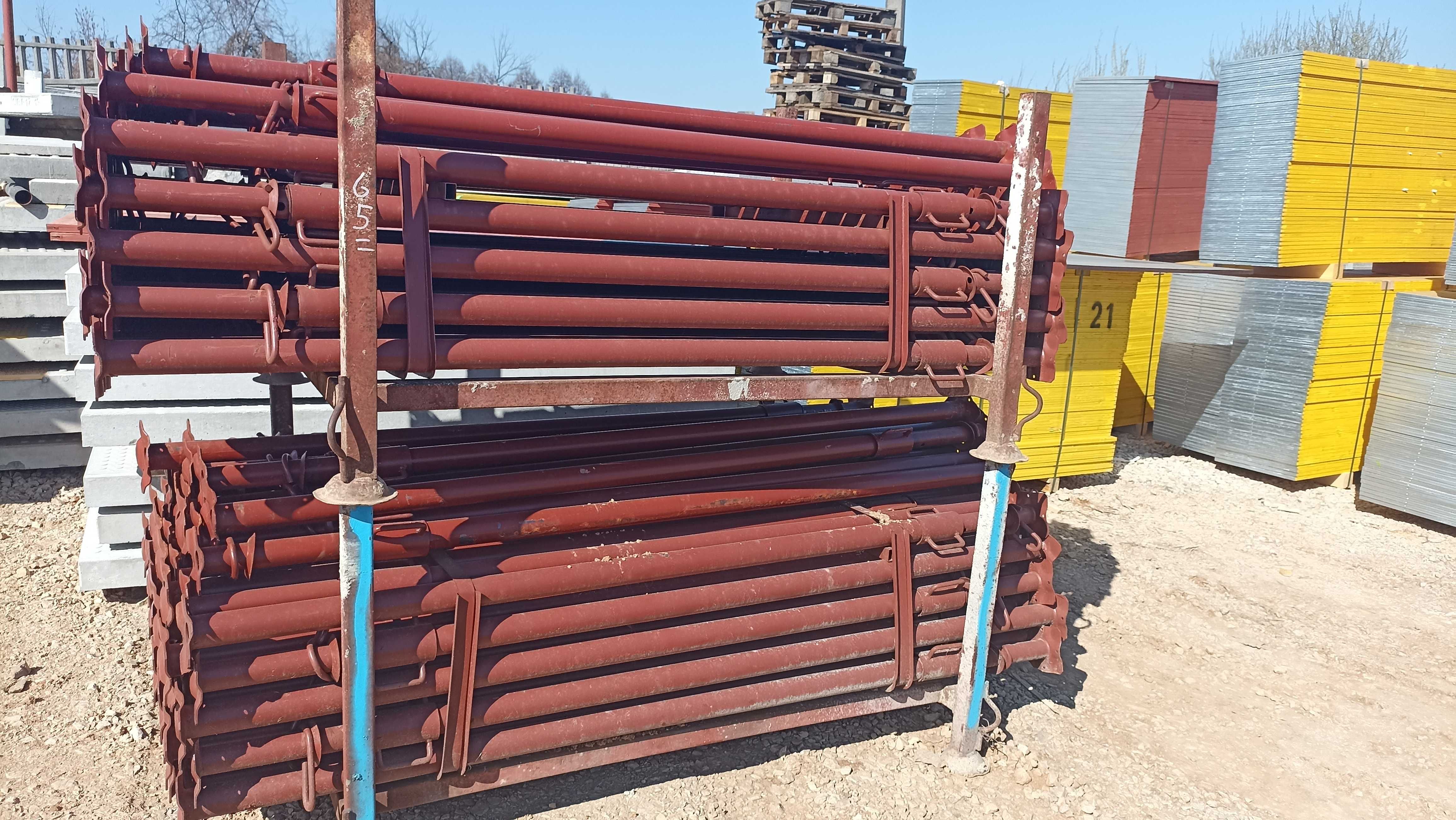 Stemple budowlane Podpory Stropowe Dźwigar H20 Doki Belki Stempel Doka