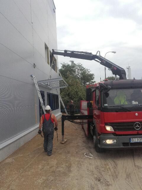 Usługi transportowe HDS do 6 ton