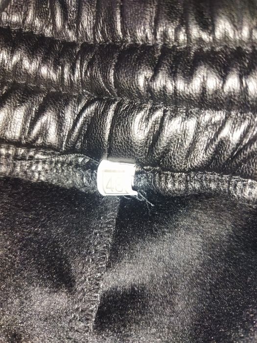 Жіночі кожзам теплі штани 48,33розмір