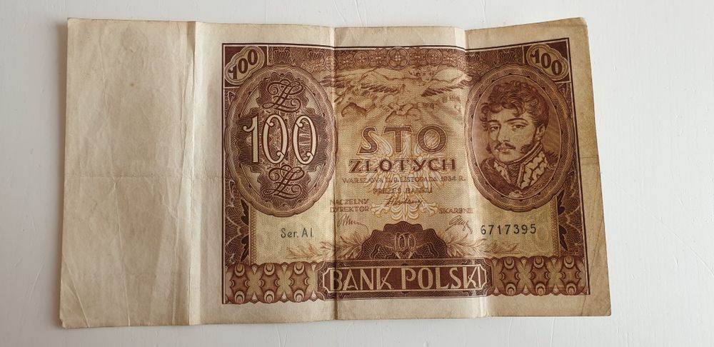 Stare banknoty polskie i niemieckie