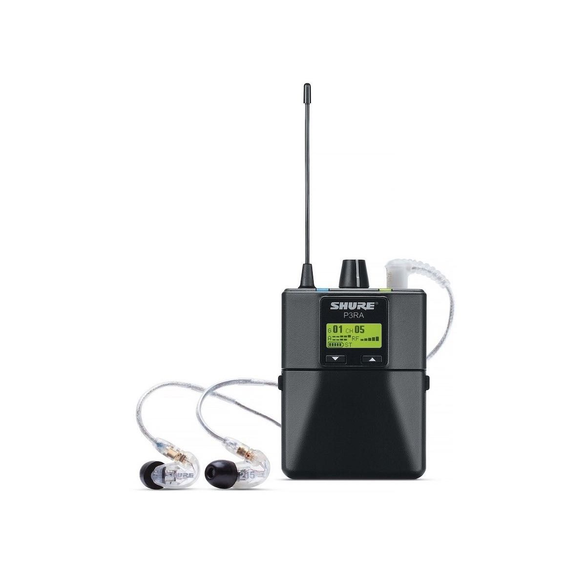 SHURE PSM300 -Stereofoniczny system odsłuchu osobistego + Se215