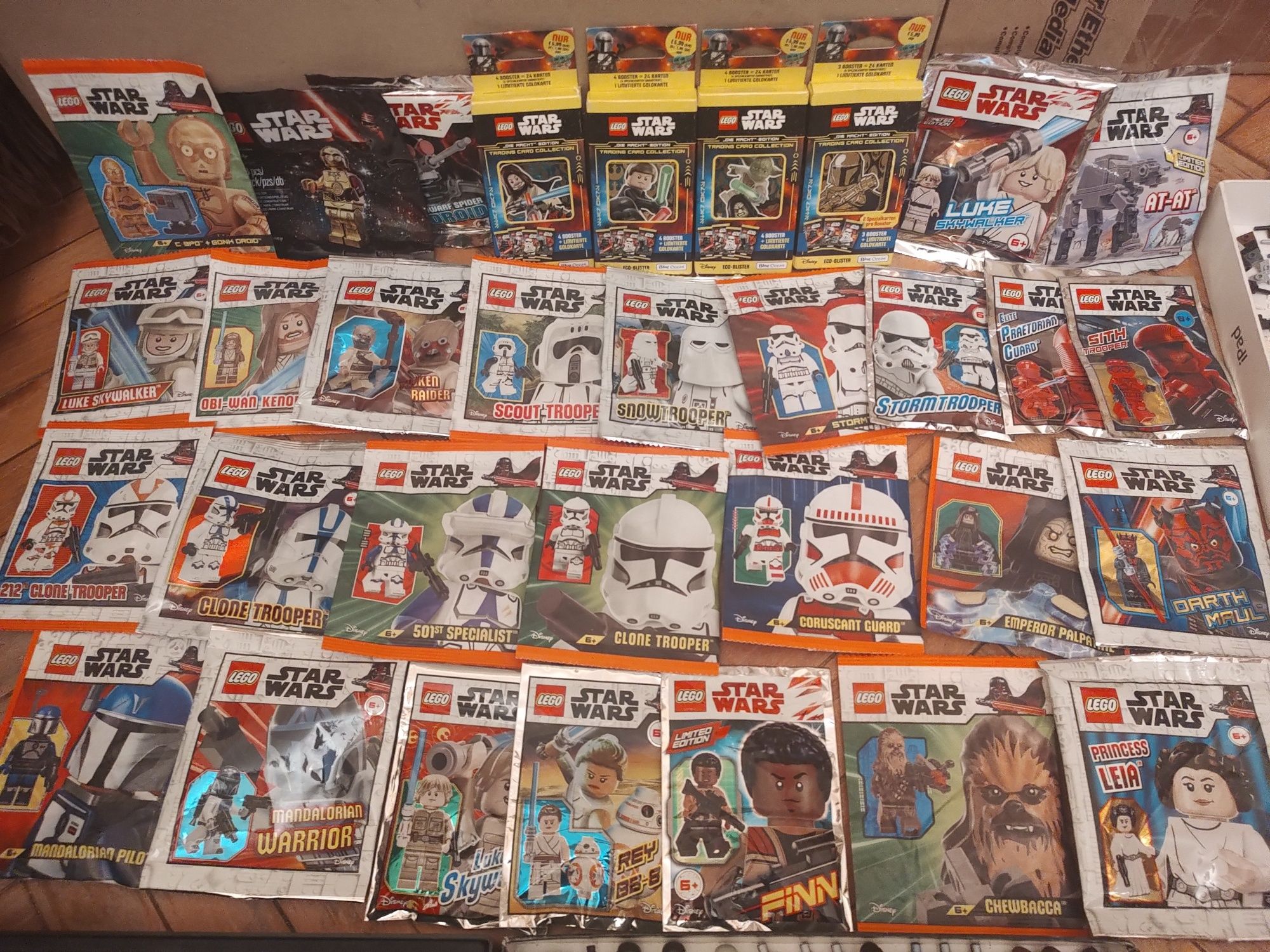Грандиозная коллекция Минифигурки Лего Звездные Войны Lego Star Wars