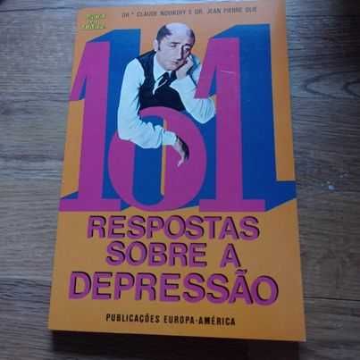 vendo livro 101 respostas sobre a depressão